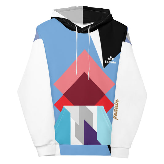 Sudadera con capucha unisex-Multi color-Feduin