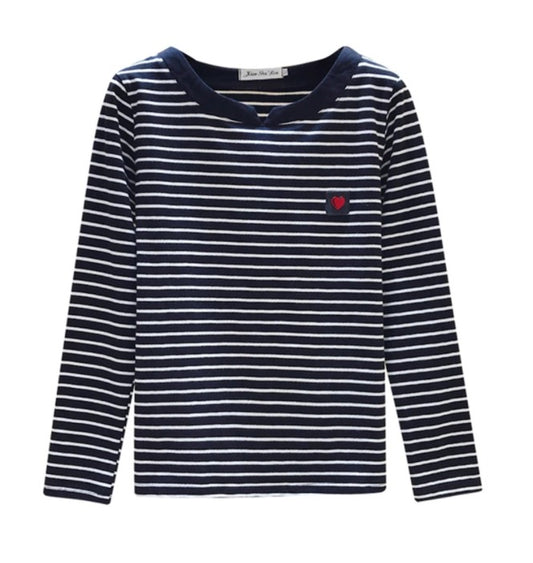 Body ajustado de punto de manga larga para mujer