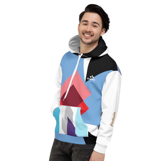 Sudadera con capucha unisex-Multi color-Feduin