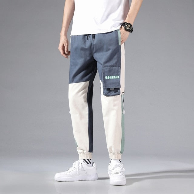 Streetwear Men's Multi Pockets Cargo Harem Pants Hip Hop Casual Male Track Pants Joggers Trousers Fashion Harajuku Men Pants - FEDUIN shop