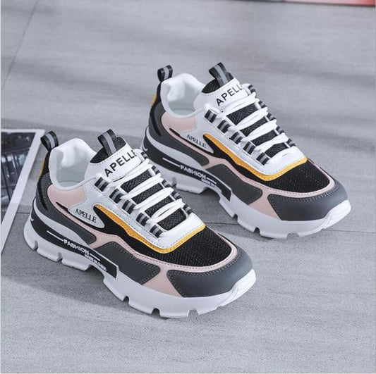 Zapatillas con color mixto para chicas